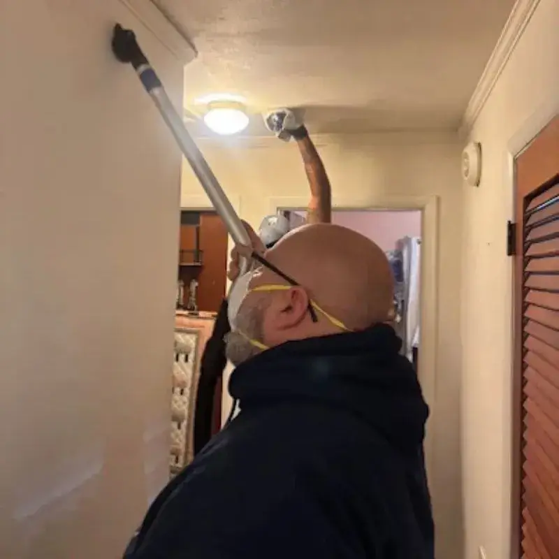 Team Members Working In Home