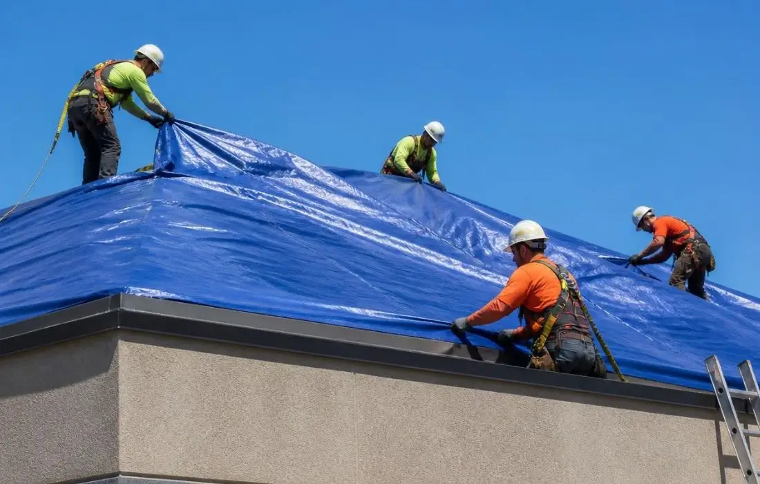 Affordable Commercial Roof Tarping Service In Fort Lauderdale Miami Fl