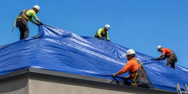 Voda Roof Tarping Services