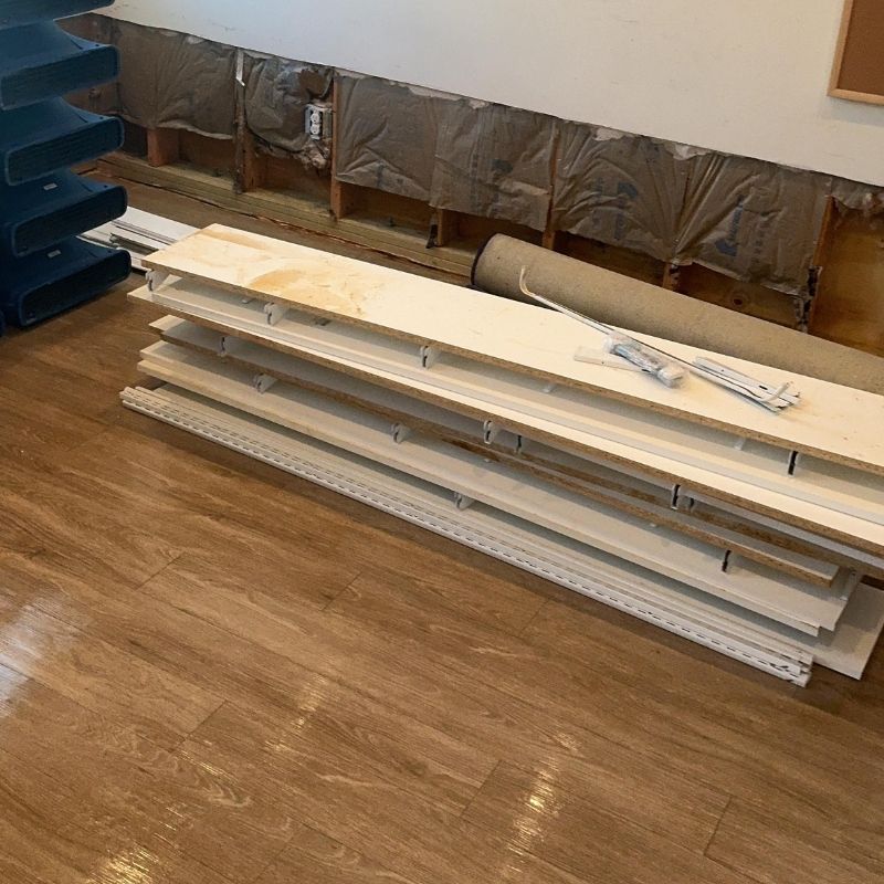 Classroom Water Damage Cleanup Process
