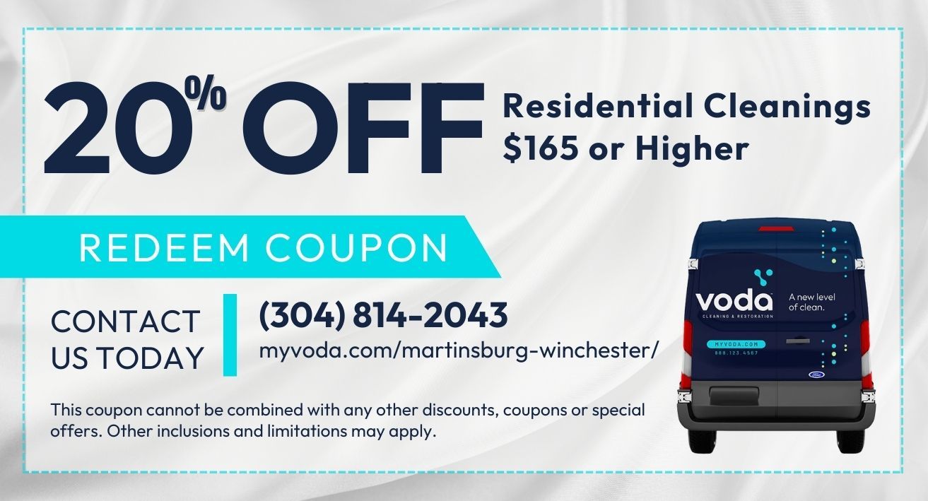 Martinsburg Winchester Residential Cleaning Coupon