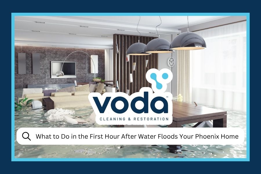 What To Do In The First Hour After Water Floods Your Phoenix Home