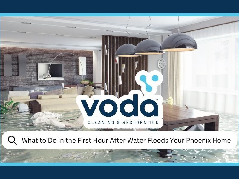 What To Do In The First Hour After Water Floods Your Phoenix Home