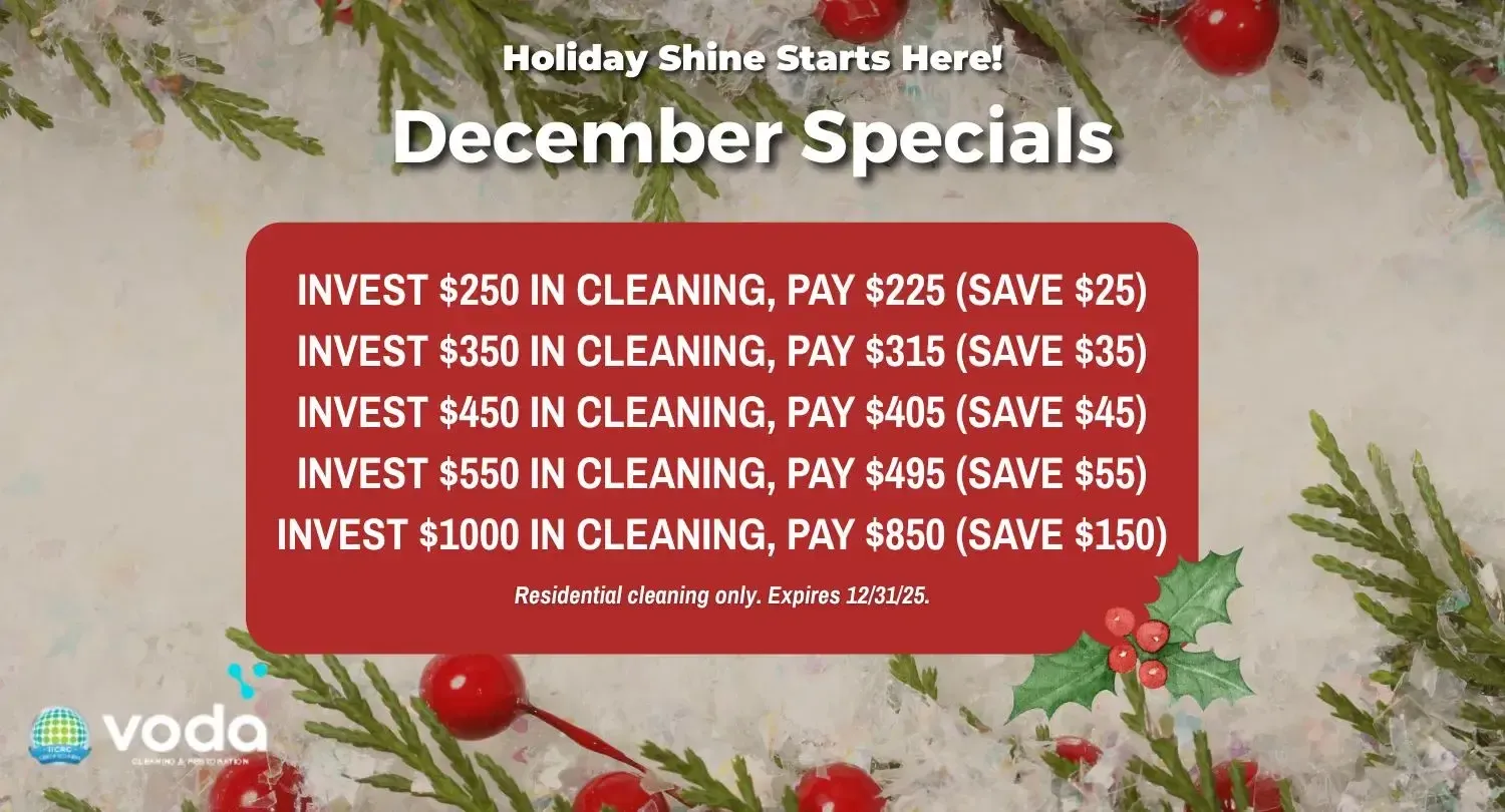 December Residential Cleaning Specials