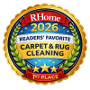 R Home Magazine Readers Favorite Carpet Cleaning Winner
