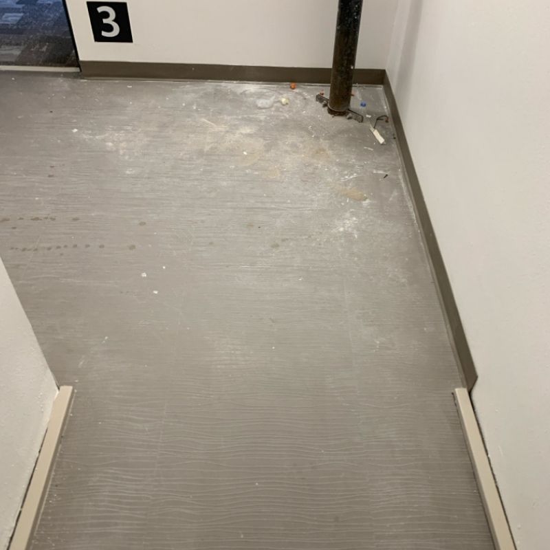 Floor Preparation Before