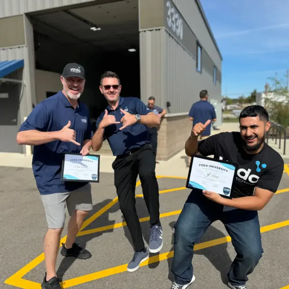 Our Local Voda Cleaning And Restoration Team