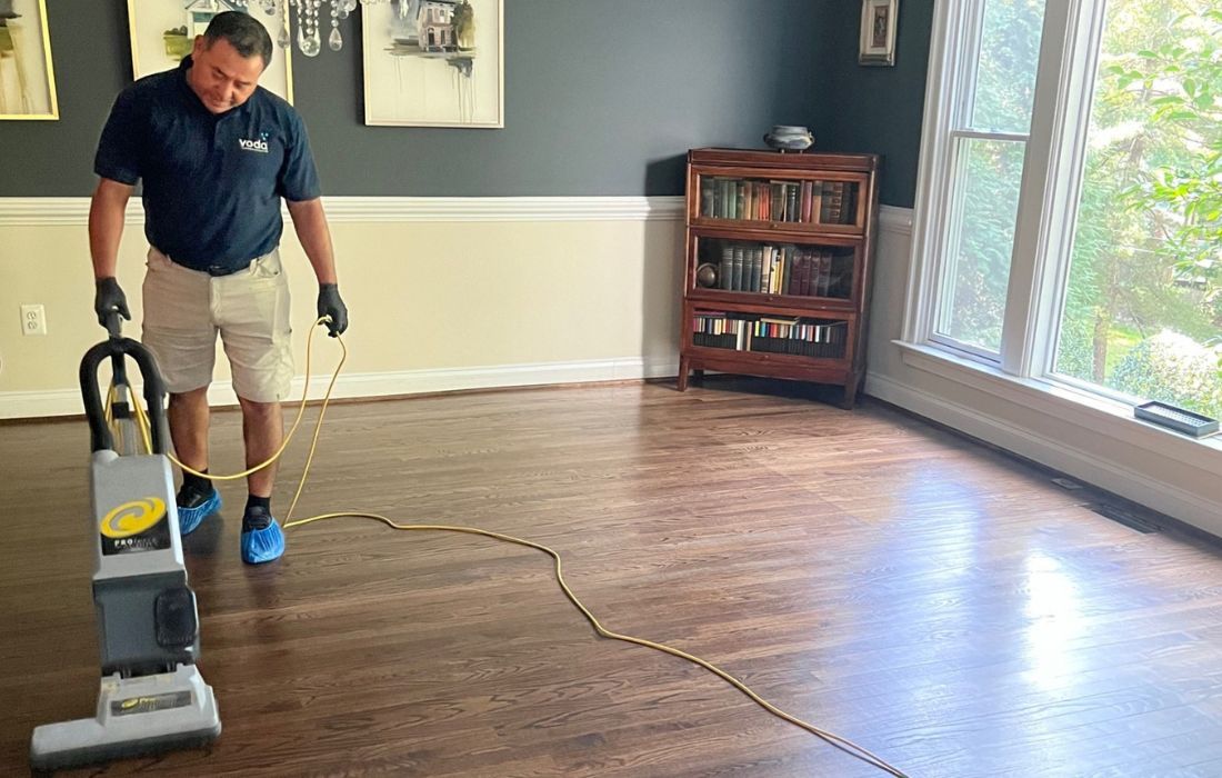 Affordable Hardwood Floor Cleaning