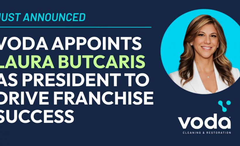 Laura Butcaris, newly appointed president of Voda Cleaning & Restoration